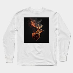 Stag Wisps 10 Long Sleeve T-Shirt